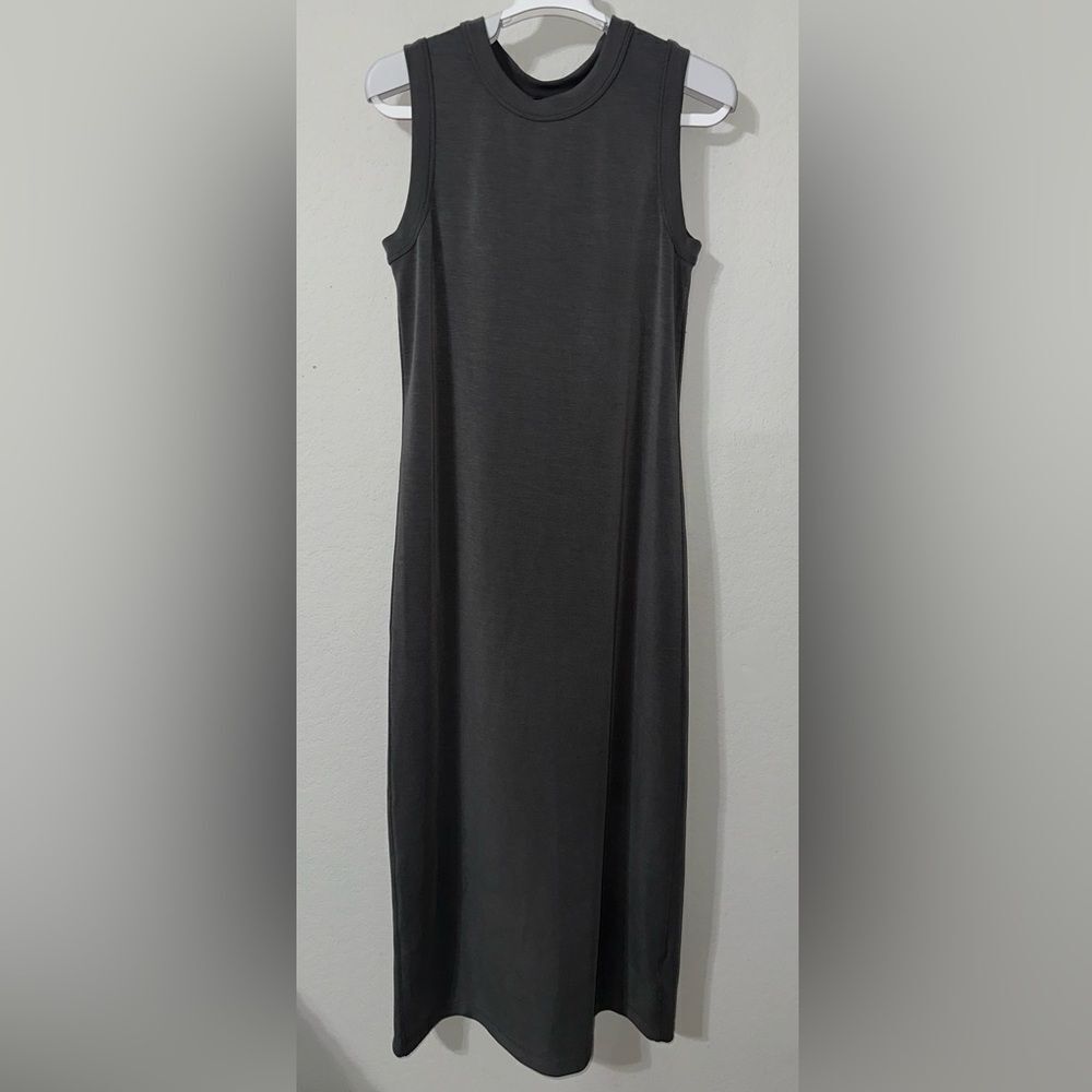 Club Monaco Black Midi Dress